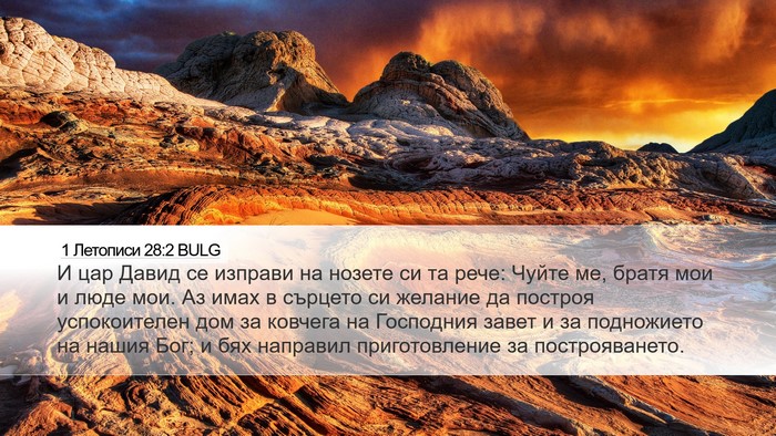 1 Летописи 28:2 BULG Bible Verse Image