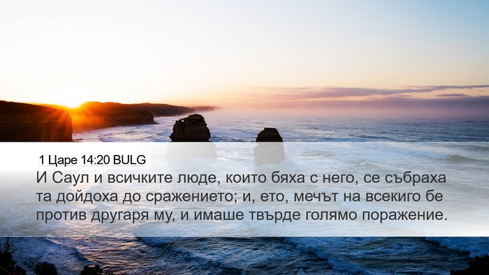 1 Царе 14:20 BULG Bible Verse Image