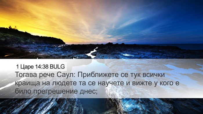 1 Царе 14:38 BULG Bible Verse Image