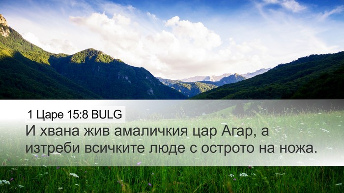 1 Царе 15:8 BULG Bible Verse Image