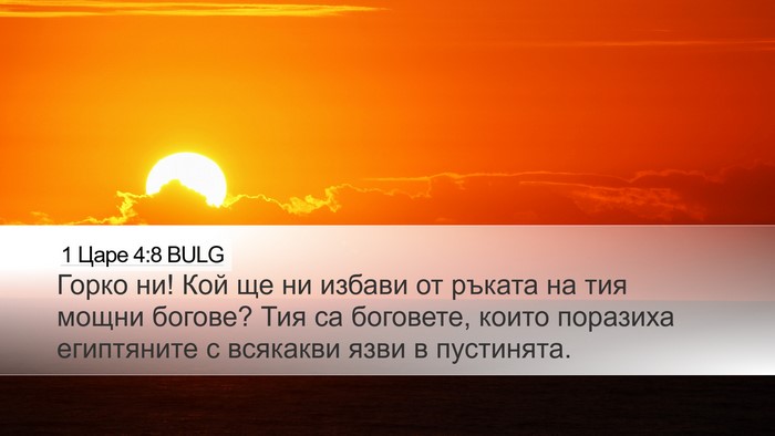1 Царе 4:8 BULG Bible Verse Image