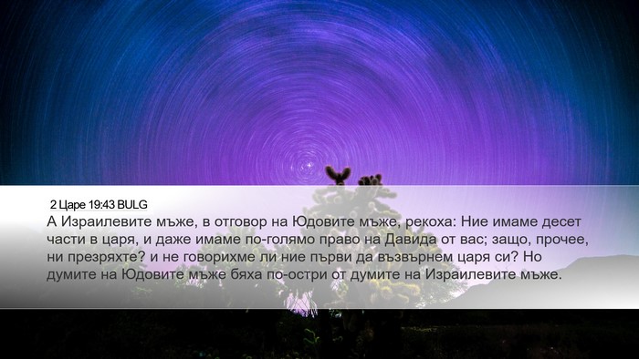 2 Царе 19:43 BULG Bible Verse Image
