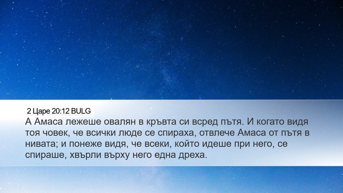 2 Царе 20:12 BULG Bible Verse Image