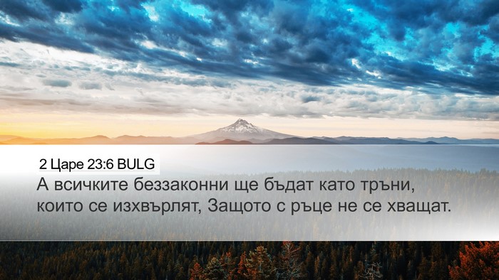 2 Царе 23:6 BULG Bible Verse Image