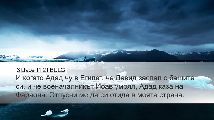 3 Царе 11:21 BULG Bible Verse Image