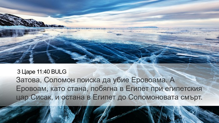 3 Царе 11:40 BULG Bible Verse Image