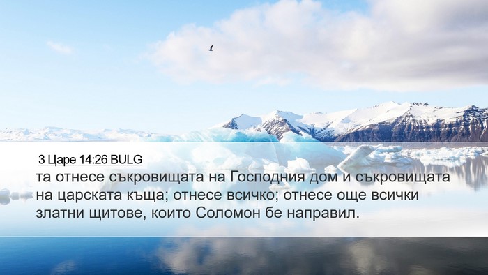 3 Царе 14:26 BULG Bible Verse Image