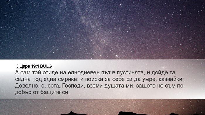 3 Царе 19:4 BULG Bible Verse Image
