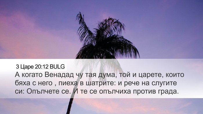 3 Царе 20:12 BULG Bible Verse Image