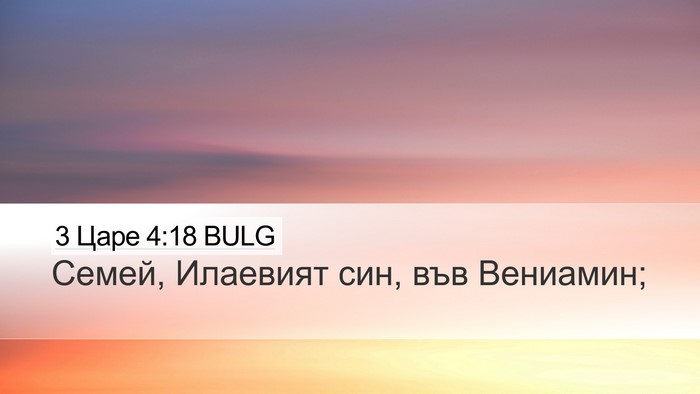 3 Царе 4:18 BULG Bible Verse Image