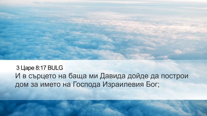 3 Царе 8:17 BULG Bible Verse Image