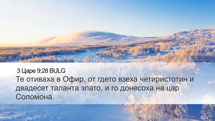 3 Царе 9:28 BULG Bible Verse Image