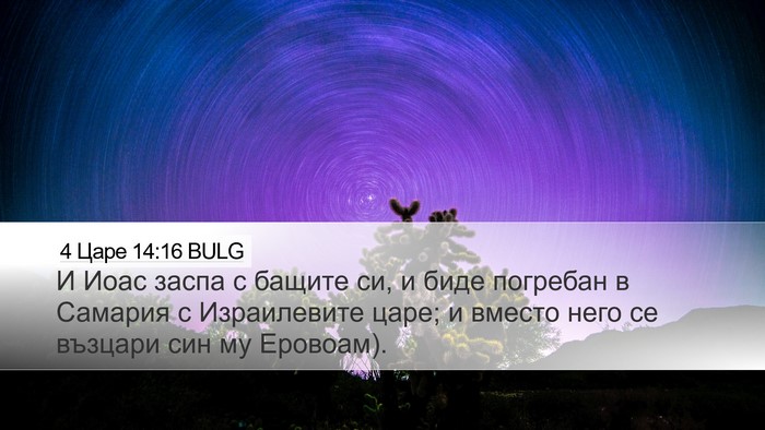 4 Царе 14:16 BULG Bible Verse Image
