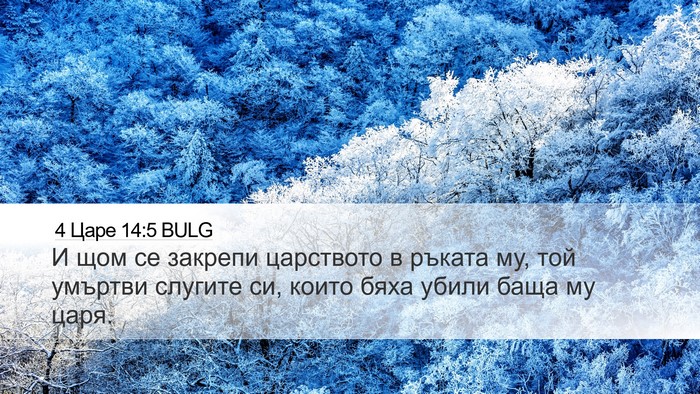 4 Царе 14:5 BULG Bible Verse Image