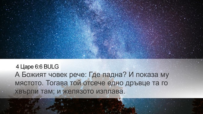 4 Царе 6:6 BULG Bible Verse Image