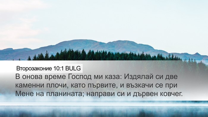 Второзаконие 10:1 BULG Bible Verse Image