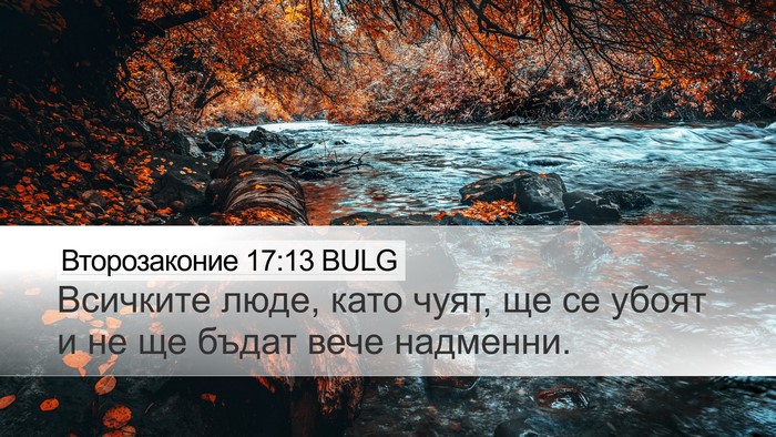 Второзаконие 17:13 BULG Bible Verse Image