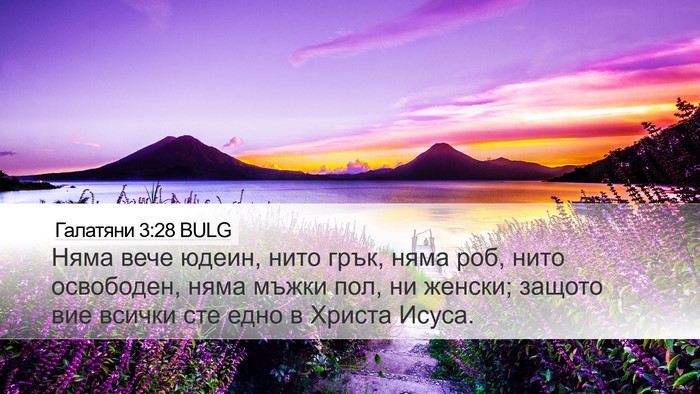 Галатяни 3:28 BULG Bible Verse Image