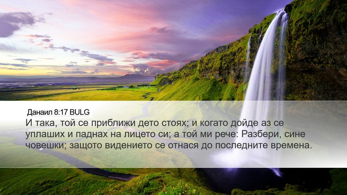 Данаил 8:17 BULG Bible Verse Image