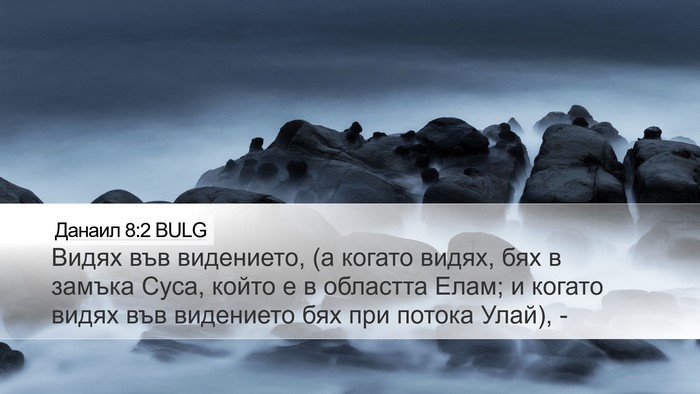 Данаил 8:2 BULG Bible Verse Image