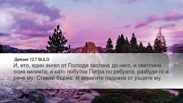 Деяния 12:7 BULG Bible Verse Image