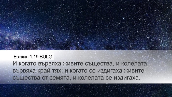 Езекил 1:19 BULG Bible Verse Image