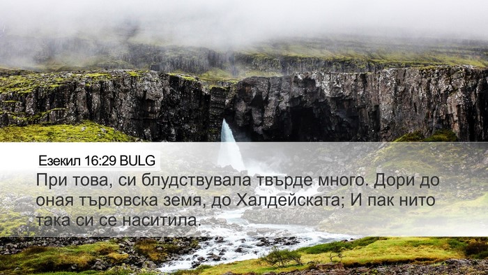 Езекил 16:29 BULG Bible Verse Image