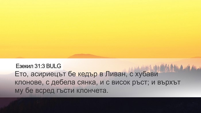Езекил 31:3 BULG Bible Verse Image
