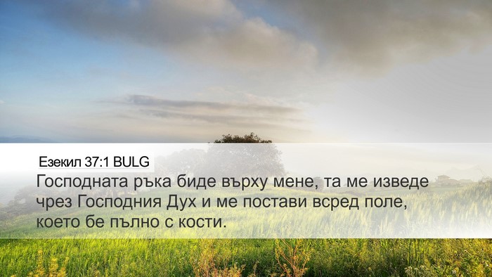 Езекил 37:1 BULG Bible Verse Image