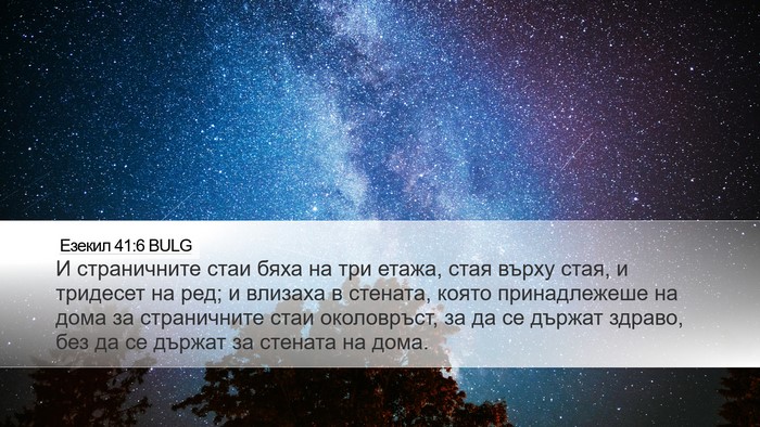 Езекил 41:6 BULG Bible Verse Image