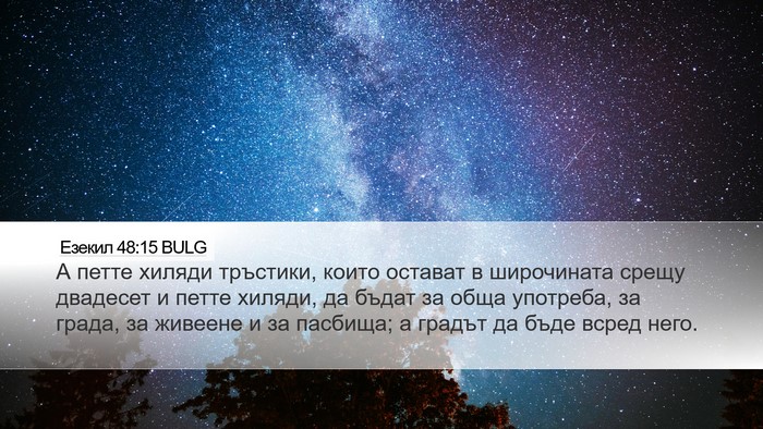 Езекил 48:15 BULG Bible Verse Image