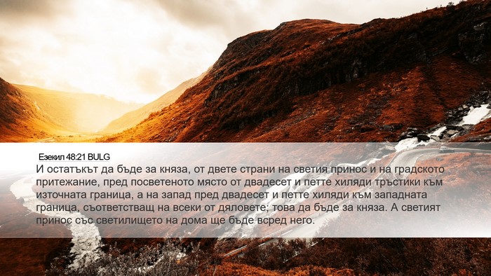 Езекил 48:21 BULG Bible Verse Image