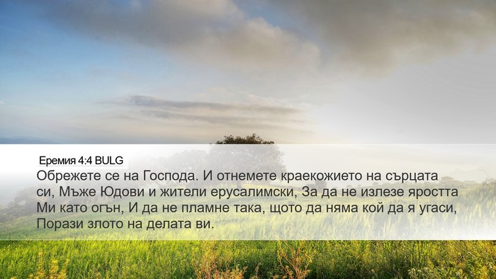 Еремия 4:4 BULG Bible Verse Image