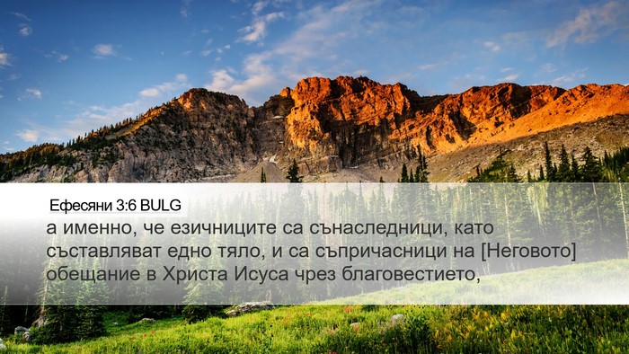 Ефесяни 3:6 BULG Bible Verse Image