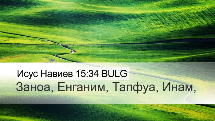 Исус Навиев 15:34 BULG Bible Verse Image