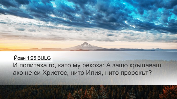 Йоан 1:25 BULG Bible Verse Image