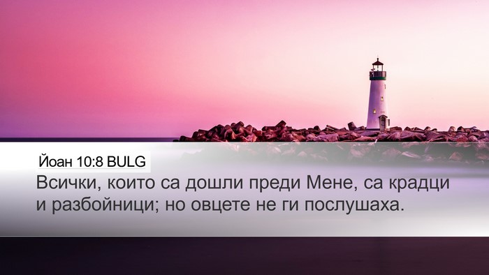 Йоан 10:8 BULG Bible Verse Image