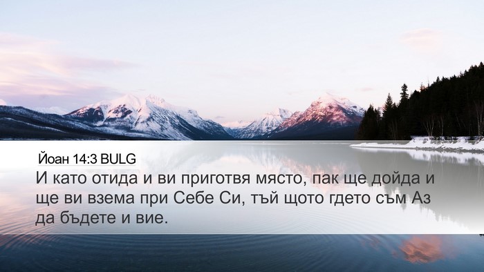 Йоан 14:3 BULG Bible Verse Image
