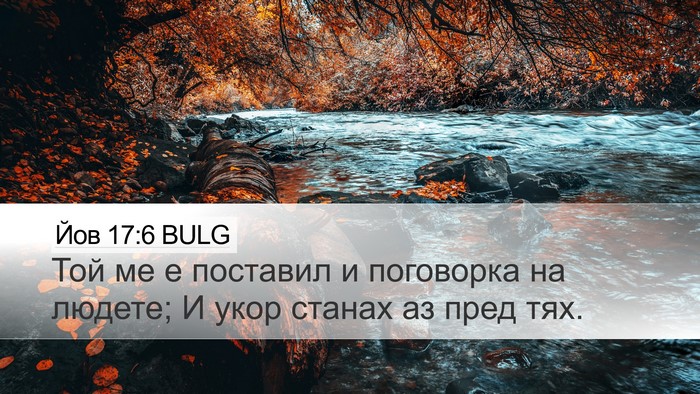 Йов 17:6 BULG Bible Verse Image