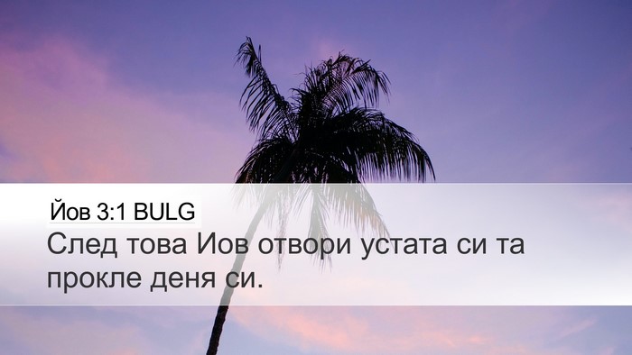 Йов 3:1 BULG Bible Verse Image