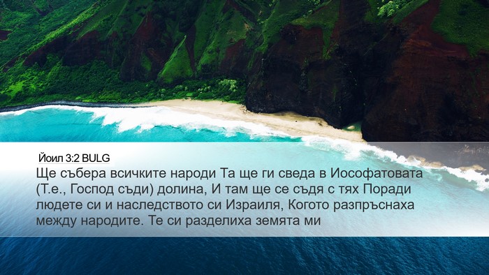 Йоил 3:2 BULG Bible Verse Image