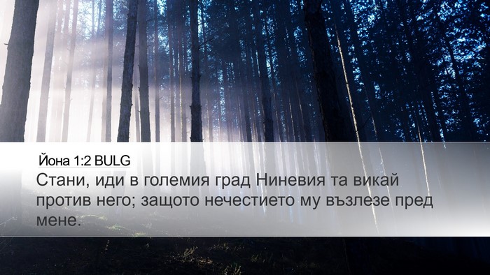 Йона 1:2 BULG Bible Verse Image