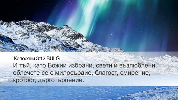 Колосяни 3:12 BULG Bible Verse Image