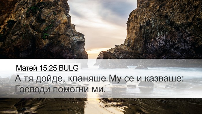 Матей 15:25 BULG Bible Verse Image
