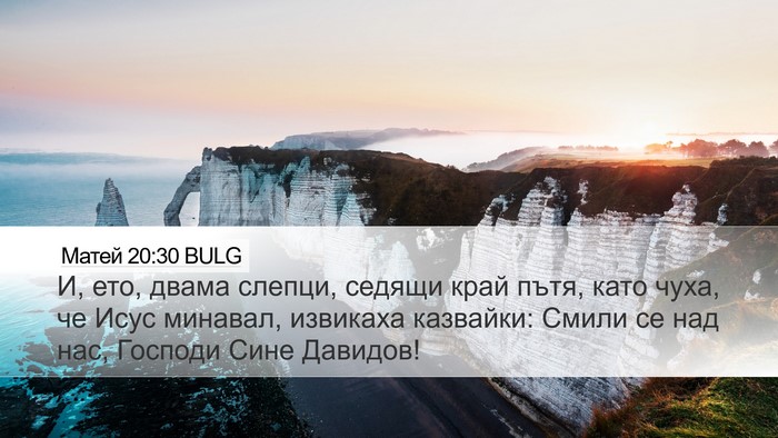 Матей 20:30 BULG Bible Verse Image