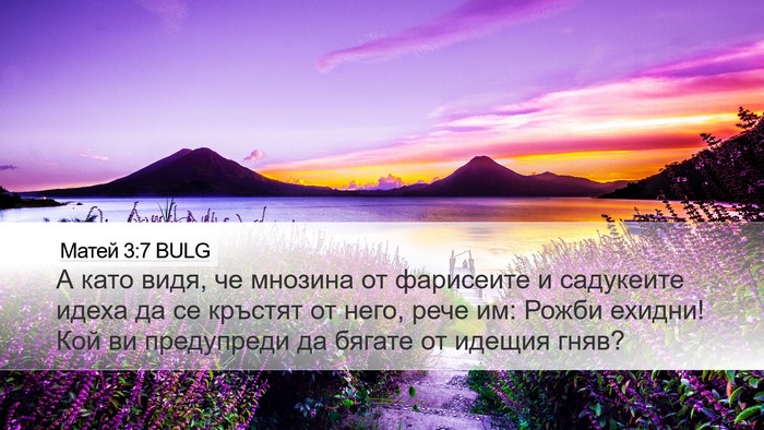 Матей 3:7 BULG Bible Verse Image