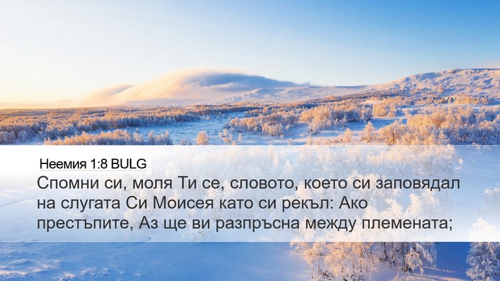 Неемия 1:8 BULG Bible Verse Image
