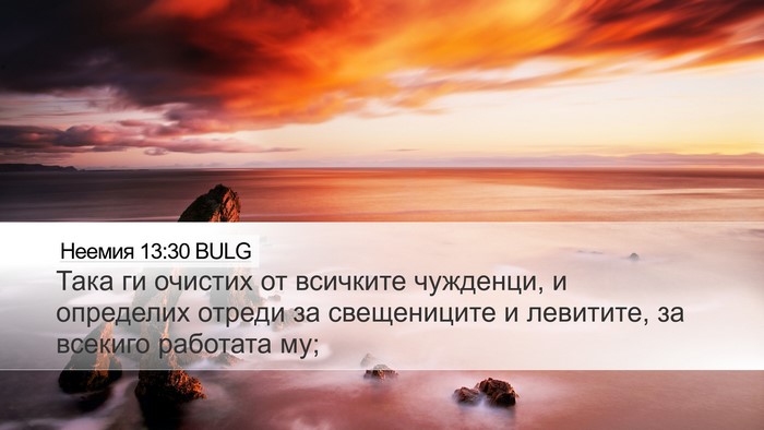 Неемия 13:30 BULG Bible Verse Image
