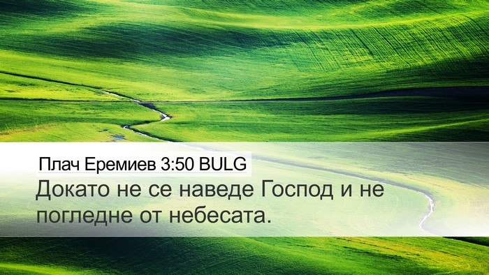 Плач Еремиев 3:50 BULG Bible Verse Image