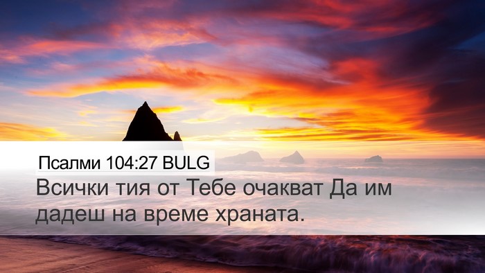 Псалми 104:27 BULG Bible Verse Image